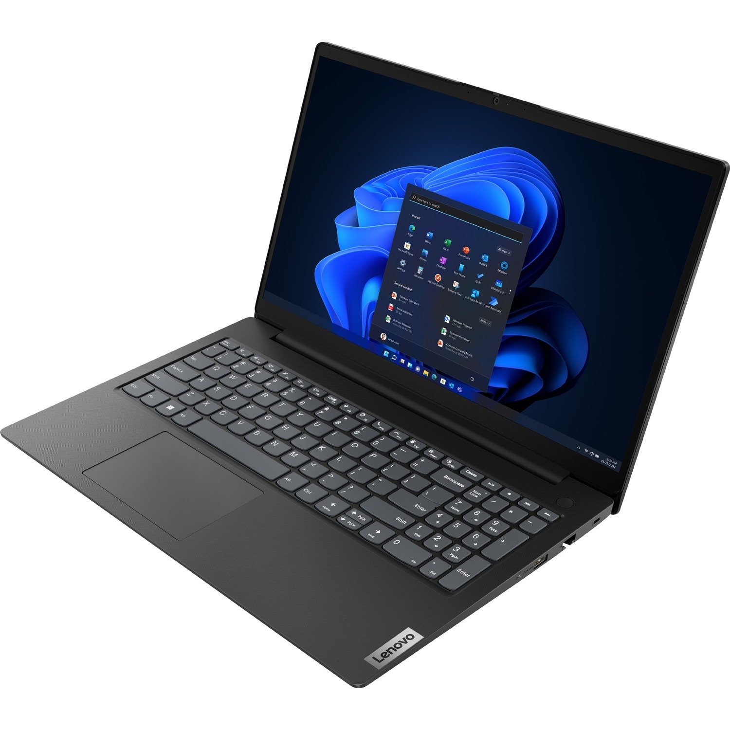 Lenovo V15 G4 AMN 82YU00HXUK 39.6 cm (15.6") Notebook - Full HD - AMD Ryzen 5 7520U - 16 GB - 256 GB SSD - Business Black