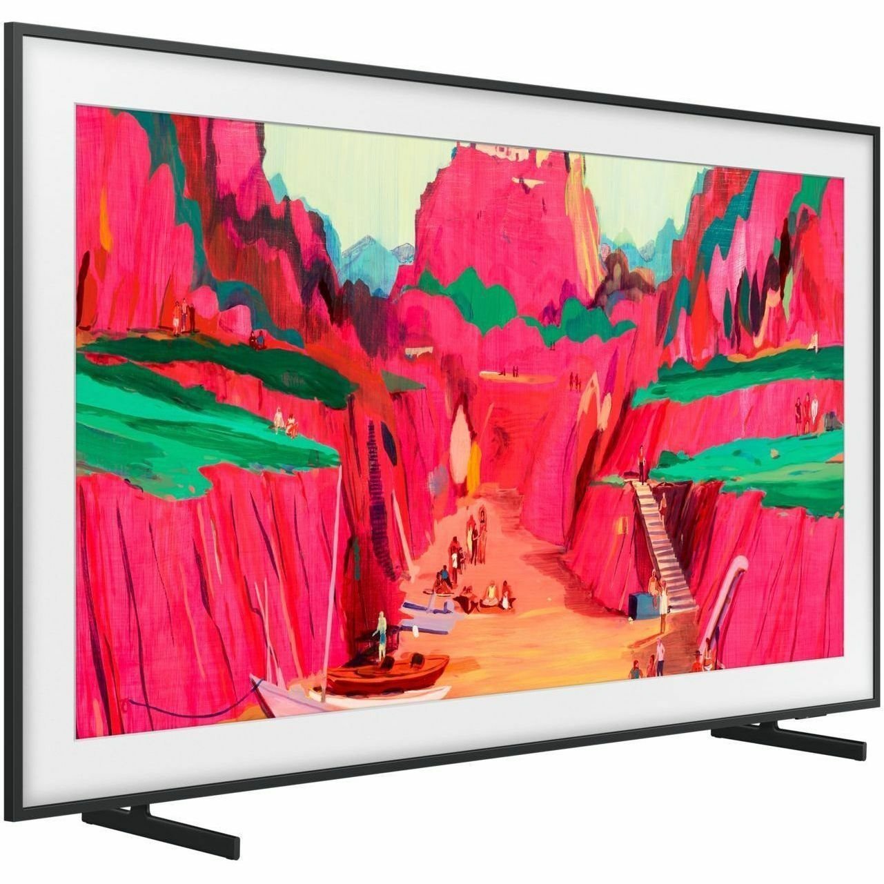 Samsung The Frame Pro LS03F QA85LS03FWS 85" Smart LED-LCD TV 2025 - 4K UHDTV - High Dynamic Range (HDR) - Black