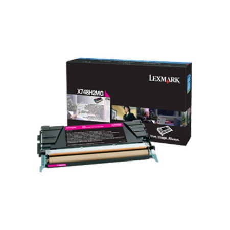 Lexmark High Yield Laser Toner Cartridge - Magenta Pack