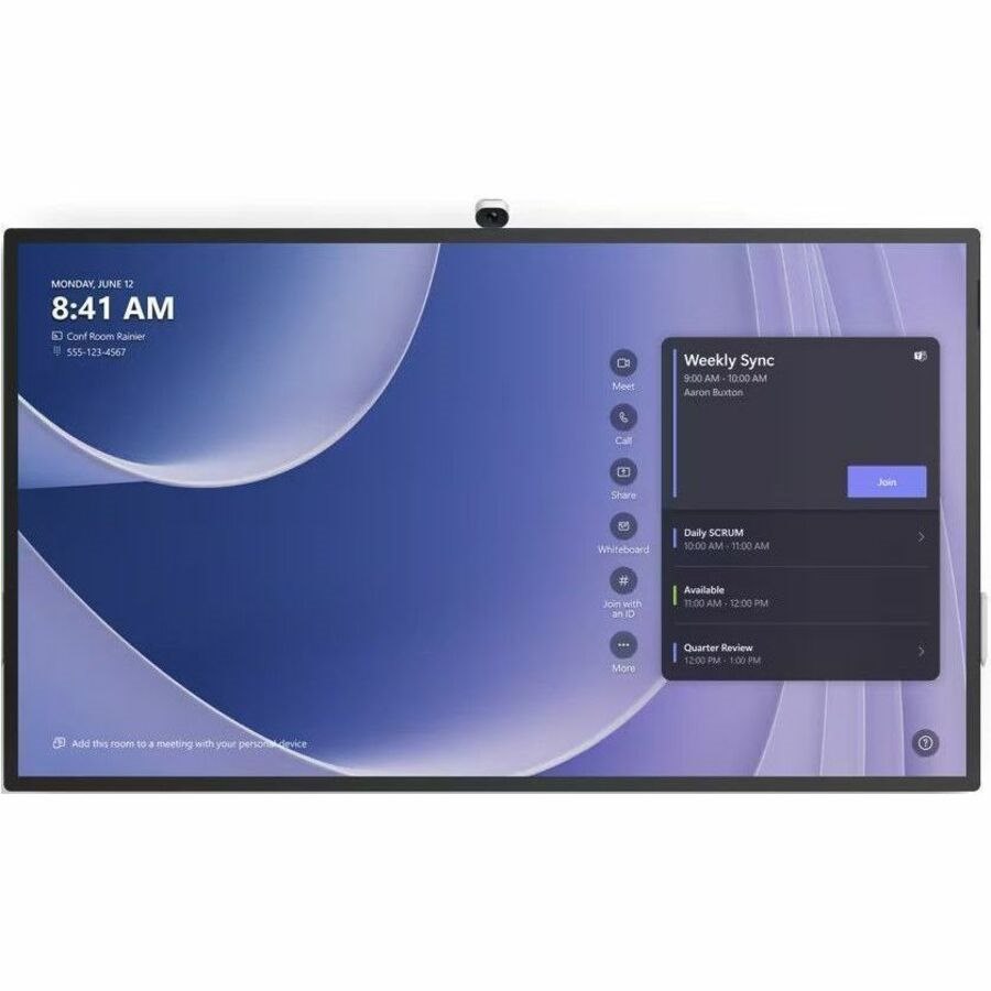 Microsoft Surface Hub 3 All-in-One Computer - Intel - 50" Touchscreen - Desktop - Platinum