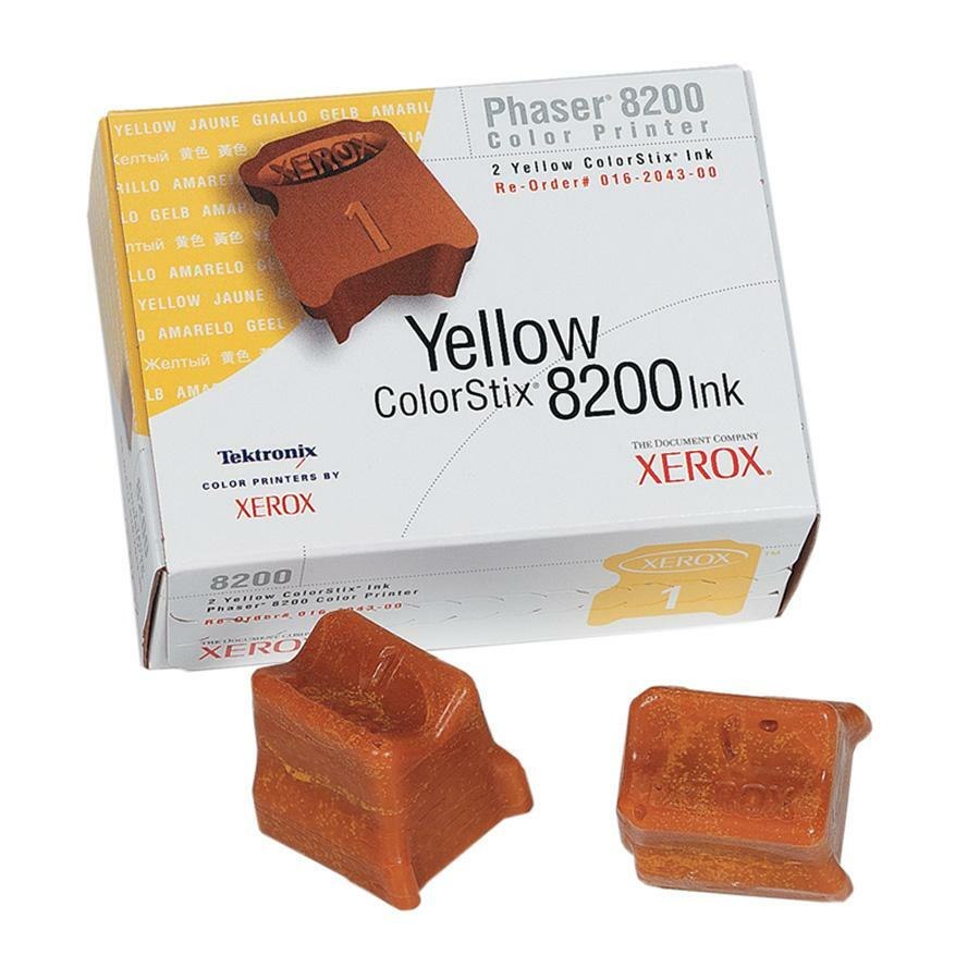 Xerox 016204300 Solid Ink Solid Ink Stick - Yellow - 1 Pack