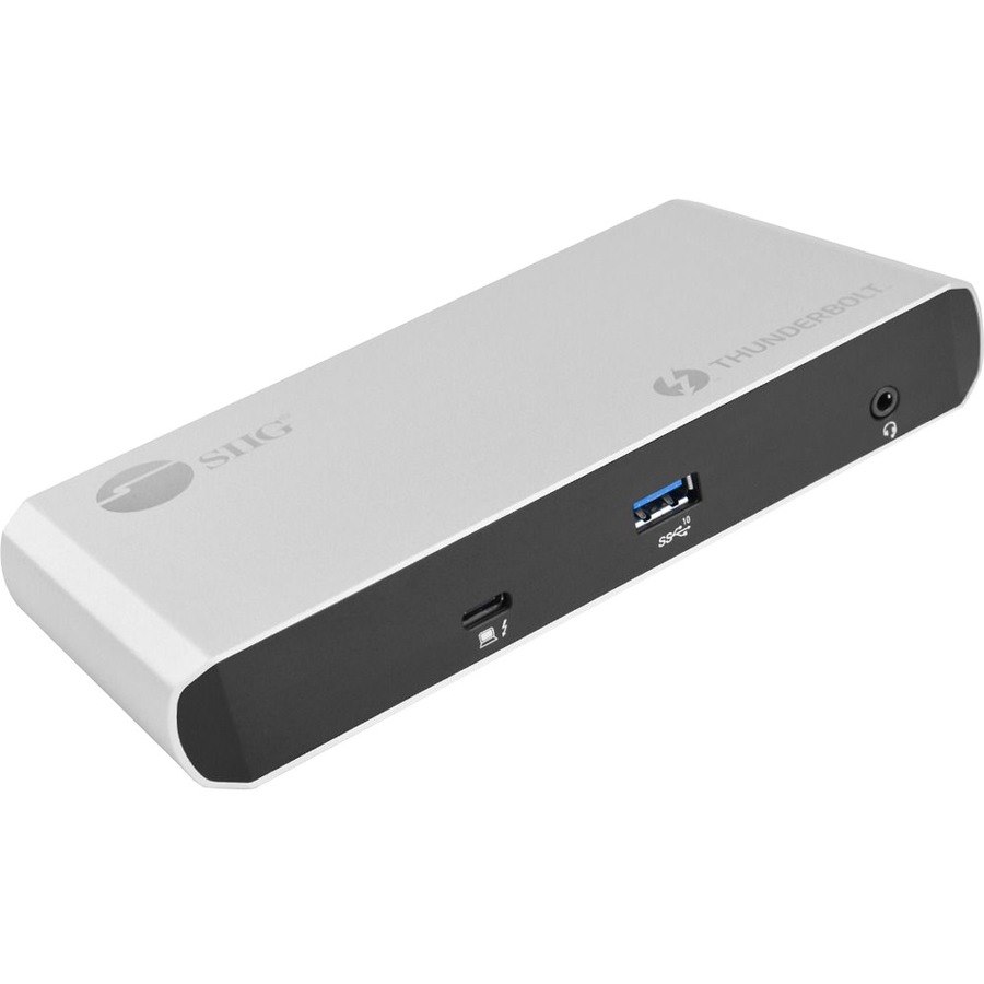 SIIG Thunderbolt 3 Dual DP 4K Video Docking Station with PD - Titan Ridge