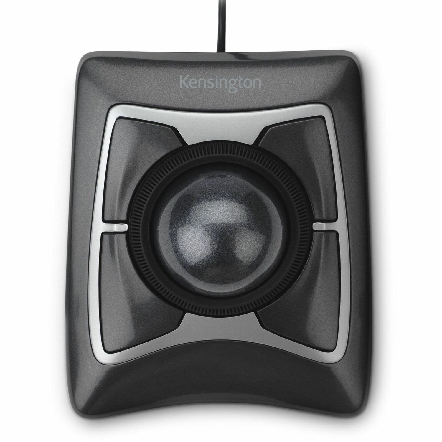 Kensington Expert Mouse 64325 Trackball - USB, PS/2 - Optisch - Schwarz, Silber - 1