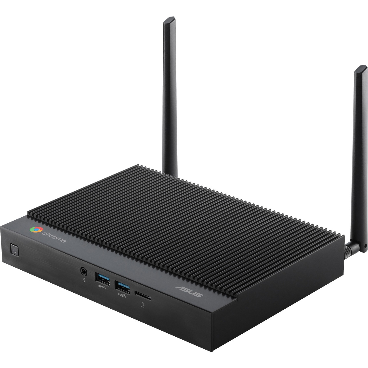 Asus Chromebox CHROMEBOX4-F3030U Desktop Computer - Intel Core i3 10th Gen i3-10110U - 8 GB - 128 GB SSD - Gun Metal