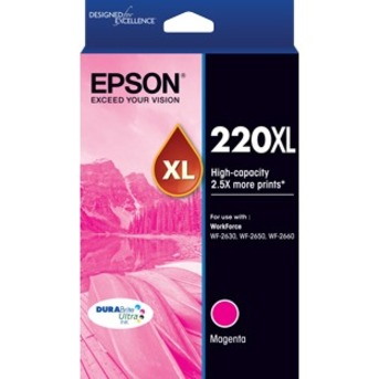 Epson DURABrite Ultra 220XL Original High Yield Inkjet Ink Cartridge - Magenta - 1 Pack