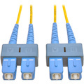 Tripp Lite by Eaton 6M Duplex Singlemode 9/125 Fiber Optic Patch Cable SC/SC 20' 20ft 6 Meter