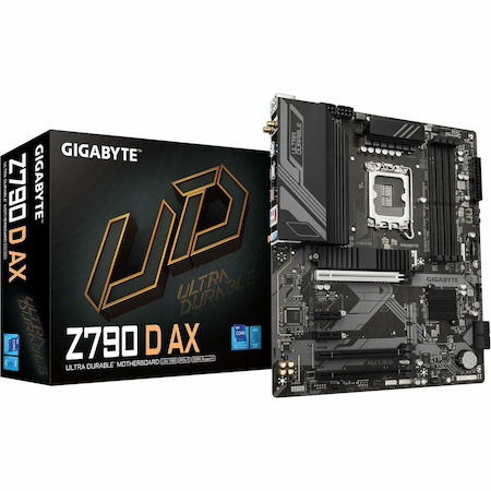 GIGABYTE Ultra Durable Z790 D AX Gaming Desktop Motherboard - Intel Z790 Chipset - Socket LGA-1700 - ATX