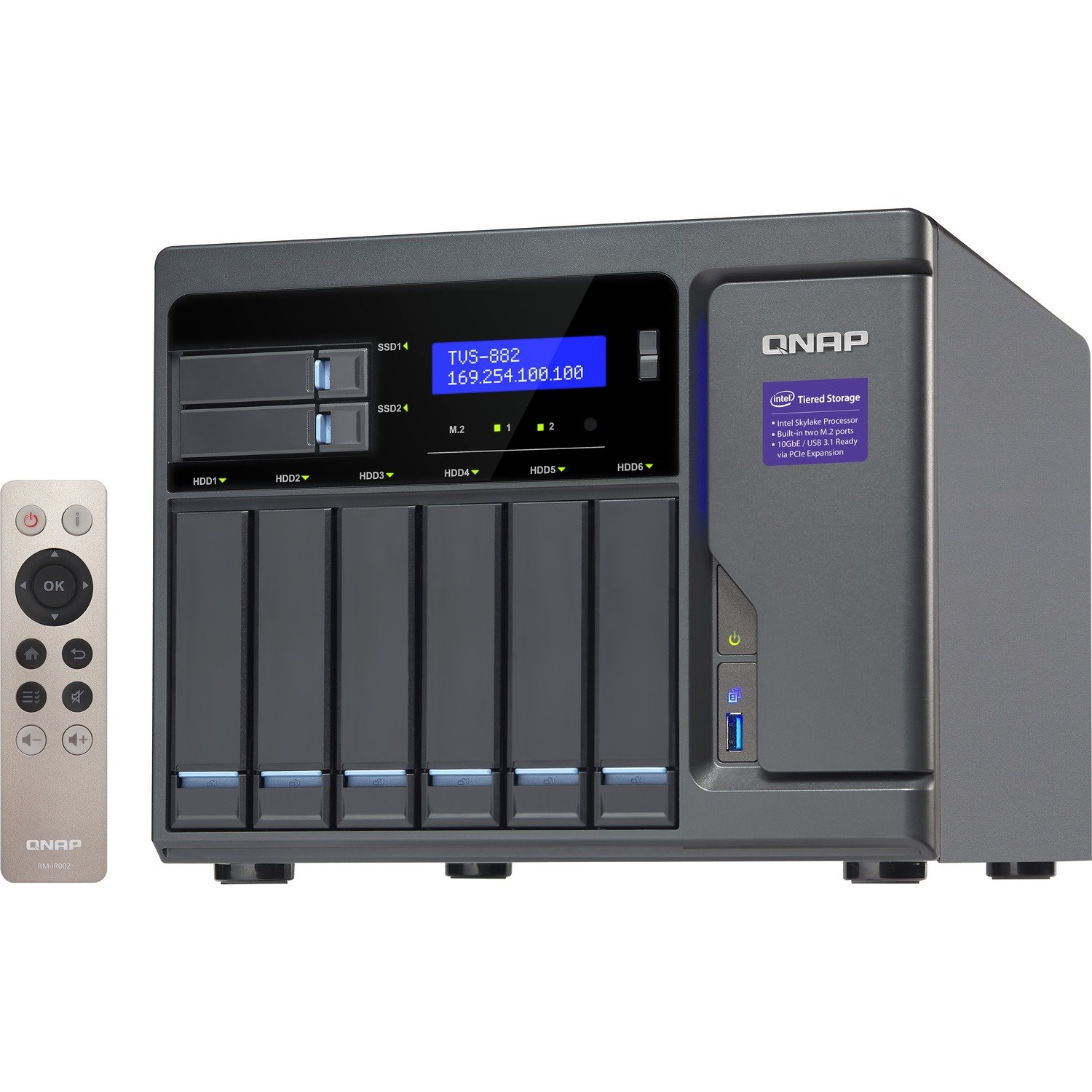 QNAP Turbo NAS TVS-882-I5-16G SAN/NAS Server