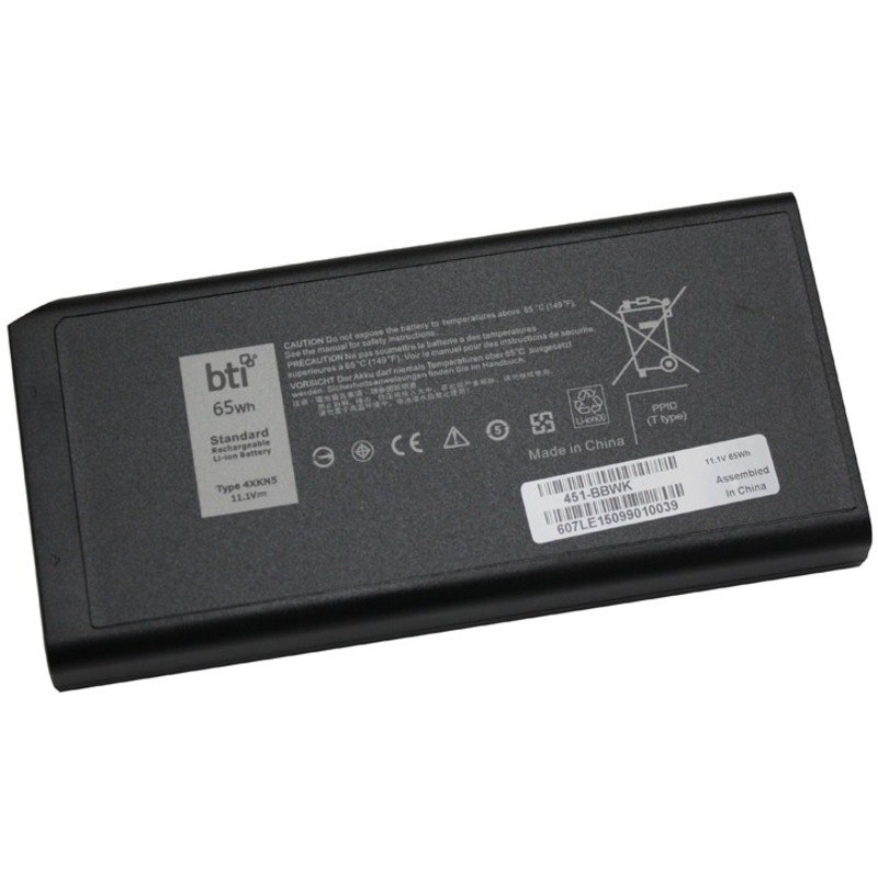 BTI 451-BBWK-BTI 11.1V 65WHR LI-ION BATTERY 451-BBOI, 451-BBWK, 453-BBBD, 4XKN5, CJ2K1, XRJDF