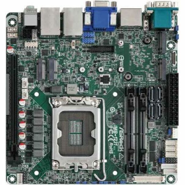 ASRock IMB-1231 Industrial Motherboard - Intel Q670 Chipset - Socket LGA-1700 - Mini ITX