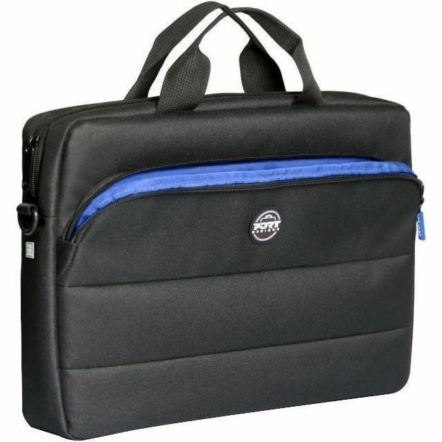 Port ECO PORTLAND II Carrying Case for 35.6 cm (14") to 40.6 cm (16") Notebook - Black