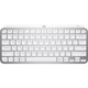 Logitech MX Keys Mini Minimalist Wireless Illuminated Keyboard, Compact, Bluetooth, USB-C, Pale Gray
