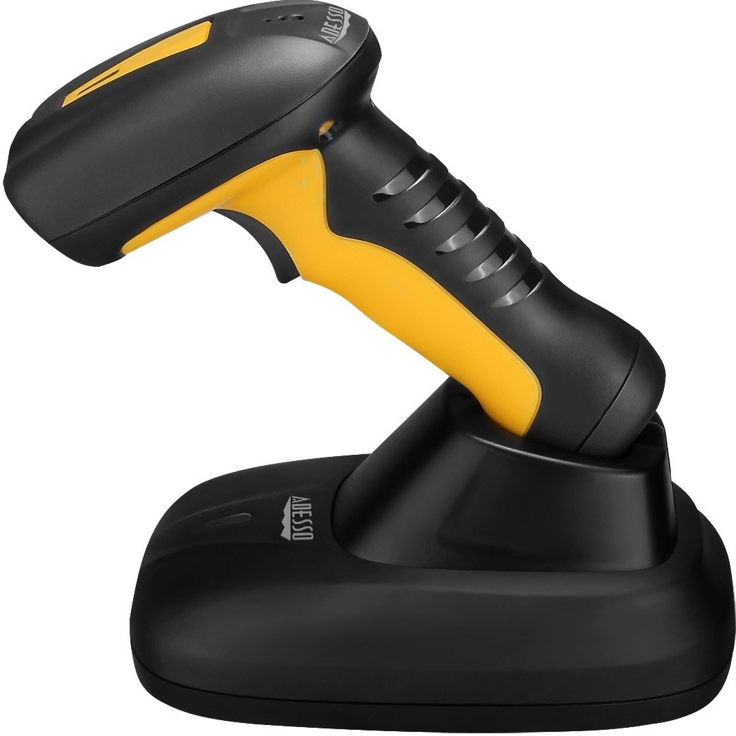 Adesso NuScan 4100B Bluetooth Antimicrobial Waterproof CCD Barcode Scanner