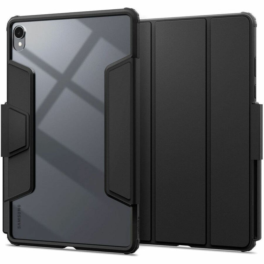 Spigen Air Skin Pro Draagtas/-koffer (Boekvouw) Samsung Galaxy Tab S11 Tablet-pc - Zwart