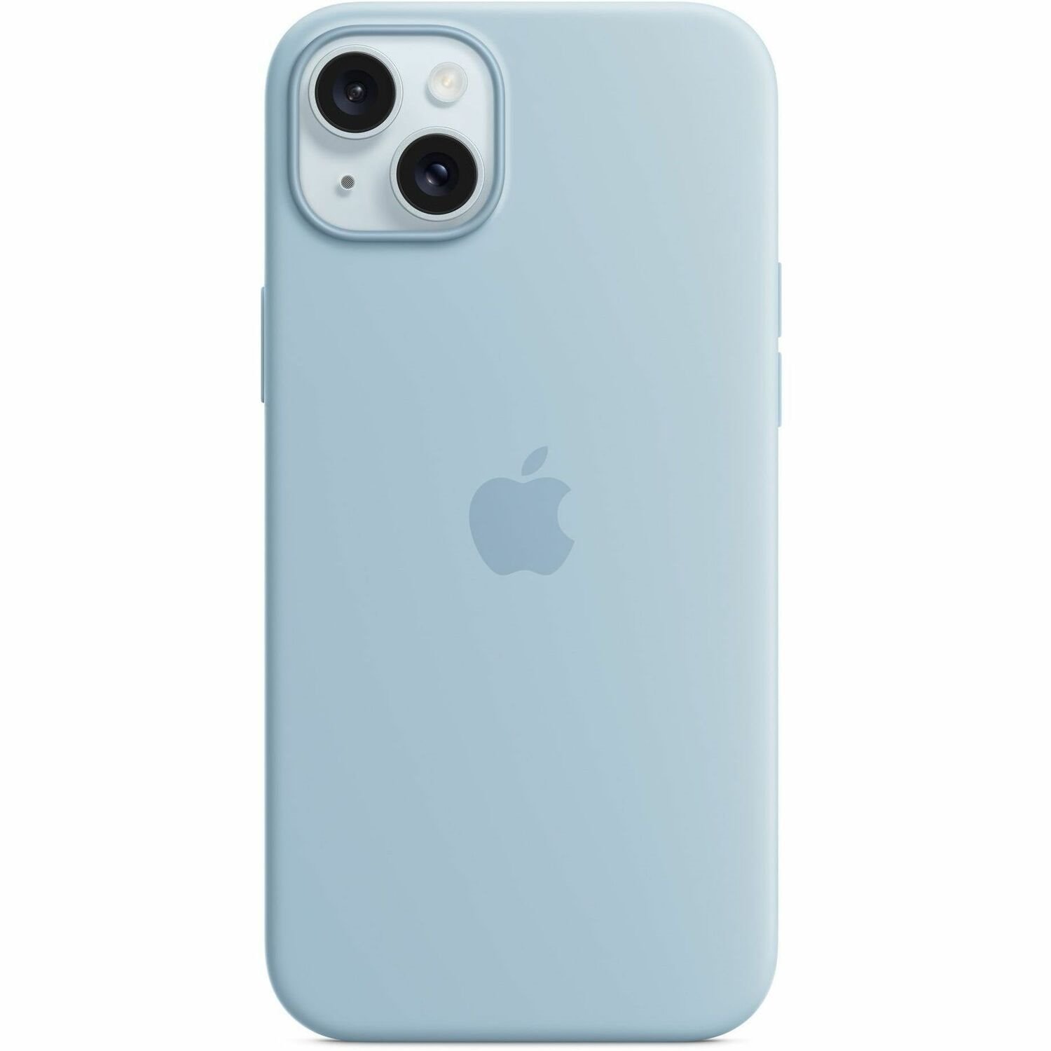 Apple iPhone 15 Plus Silicone Case with MagSafe - Light Blue
