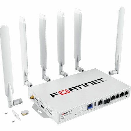 Fortinet FortiExtender FEX-511G-WIFI Wi-Fi 6 IEEE 802.11ax 2 SIM Ethernet, Cellular Modem/Wireless Router