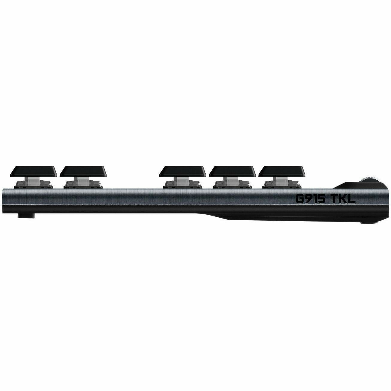 Logitech G G915 TKL Robuust Gaming-toetsenbord - Compact - Bedraad/draadloos Verbinding - USB Interface - RGB LED - Nederlands - AZERTY indeling - Kool