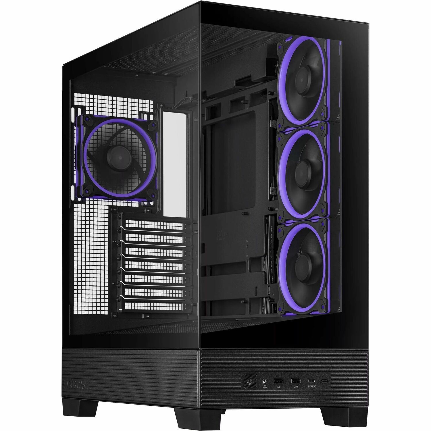 Asus ASUS A31 PLUS Case Computer Case - ATX Motherboard Supported - Mid-tower - Tempered Glass - Black