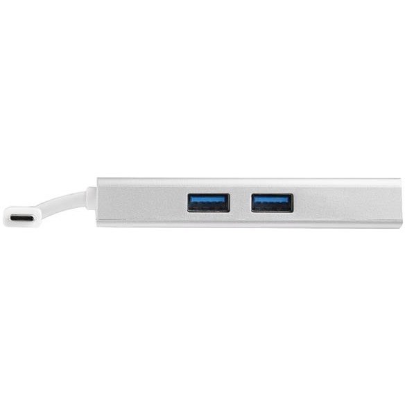 StarTech.com USB-C Multiport Adapter - USB-C Travel Dock w/ 4K HDMI - 60W PD Pass-Through, GbE, 2x USB-A - Mini USB Type-C Docking Station