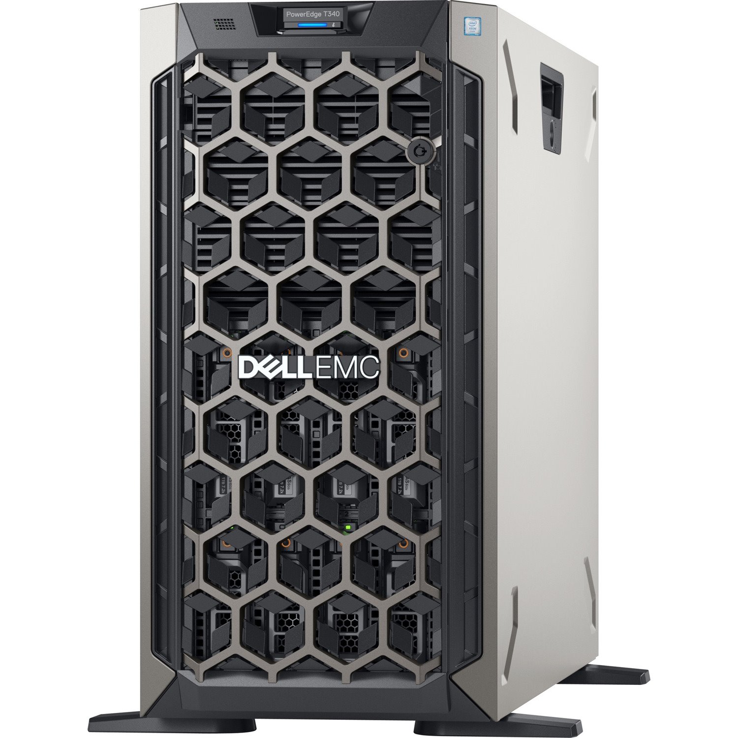 Dell EMC PowerEdge T340 5U Tower Server - 1 x Intel Xeon E-2234 3.60 GHz - 8 GB RAM - 1 TB HDD - (1 x 1TB) HDD Configuration - Serial ATA Controller - 1 Year ProSupport