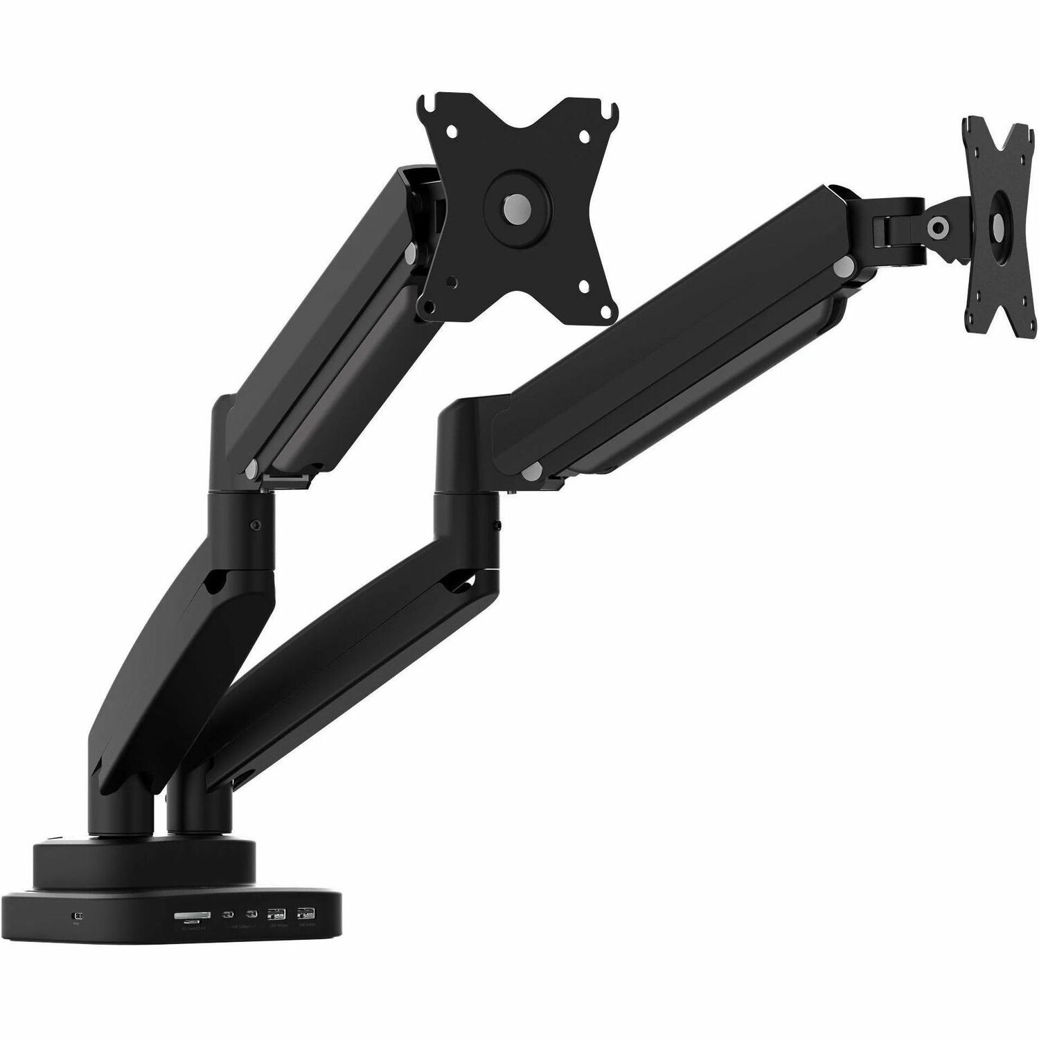 J5create Ergonomic Dual-Monitor Mount Mount With Docking Station