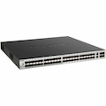D-Link DGS-3130 DGS-3130-54S 2 Ports Manageable Ethernet Switch - Gigabit Ethernet, 10 Gigabit Ethernet - 1000Base-X, 10GBase-T, 10GBase-X - Black