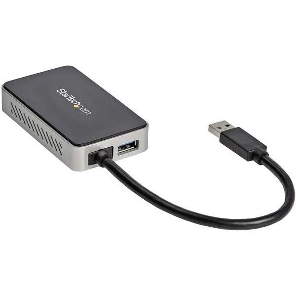 StarTech.com USB 3.0 to DVI External Video Card Multi Monitor Adapter with 1-Port USB Hub &acirc;&euro;" 1920x1200