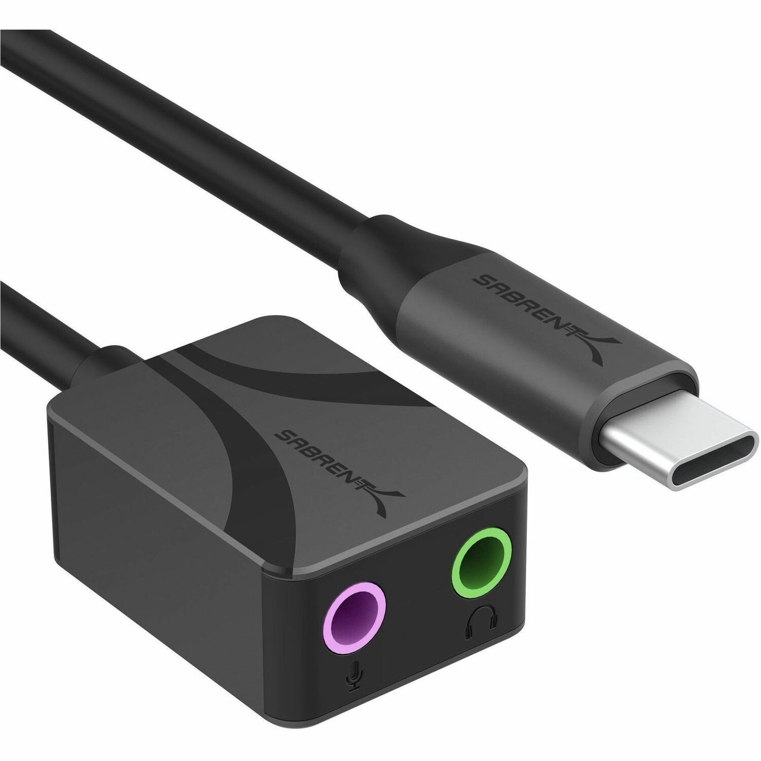Sabrent Usb-C Stereo Sound Adapter