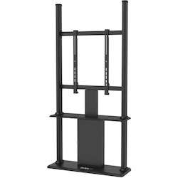 StarTech.com Digital Signage Display Stand - Black - Locking - Cable Management - Portrait Kiosk Enclosure (DSIGNAGESTND)