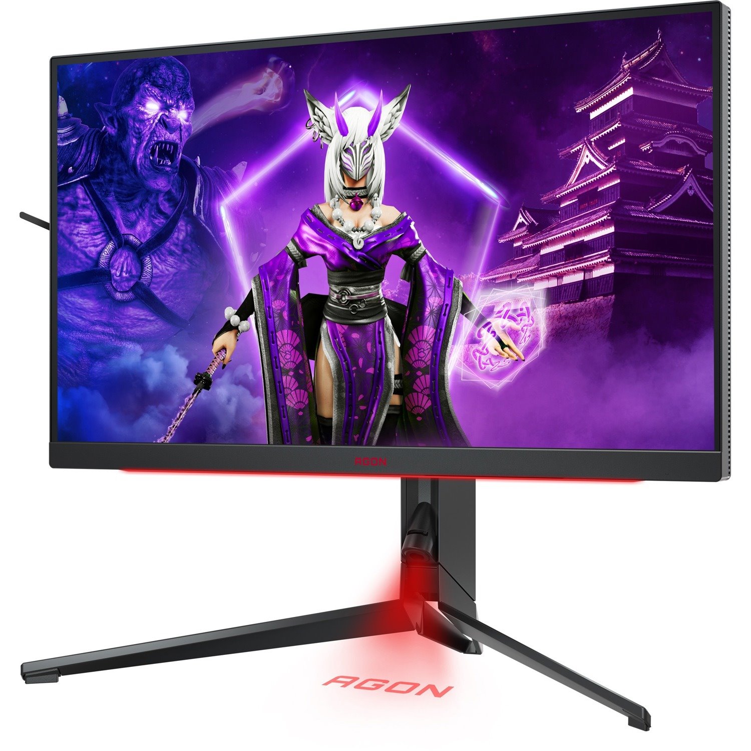 AOC AGON PRO AG274QG 27" Class WQHD Gaming LCD Monitor - 16:9 - Black, Red