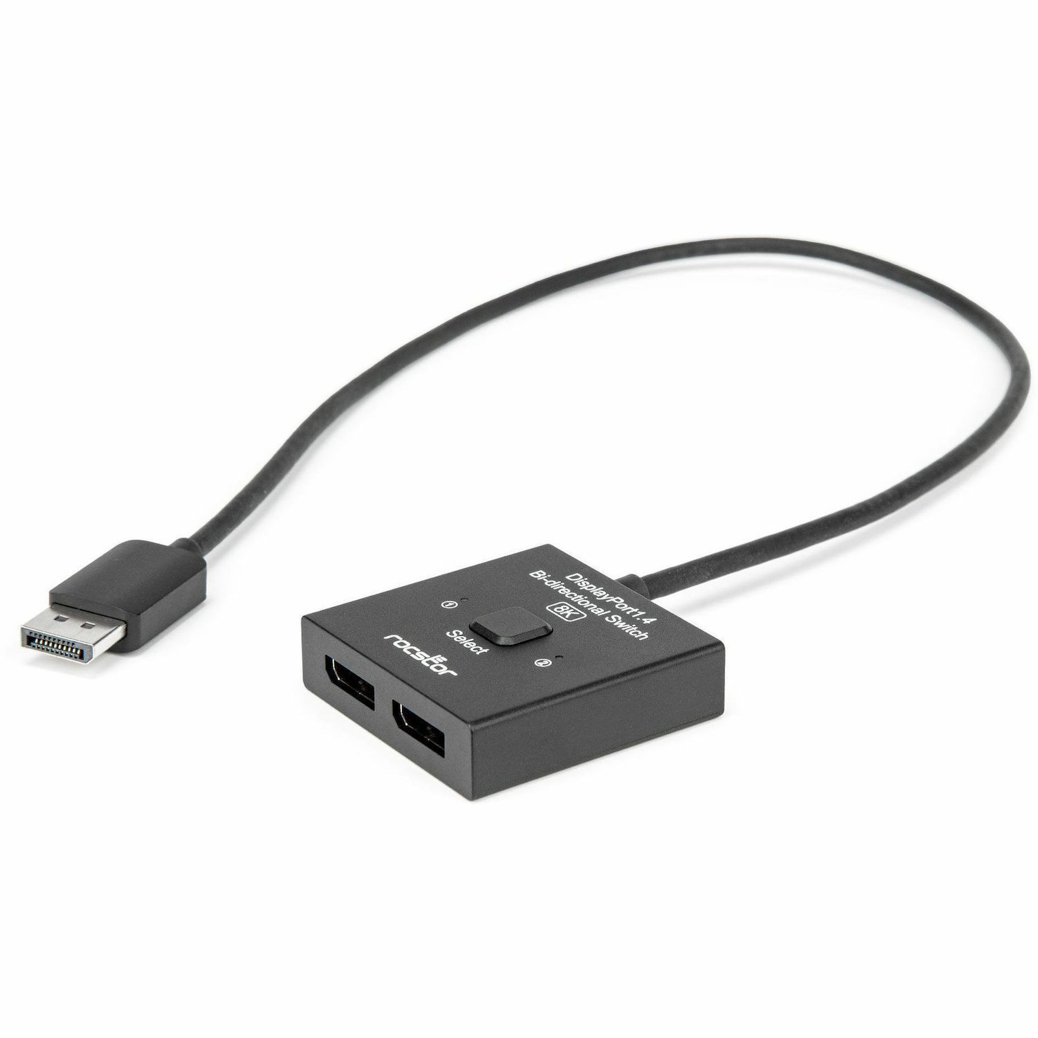 Rocstor Premium DisplayPort1.4 Bi-directional Switcher for 8K