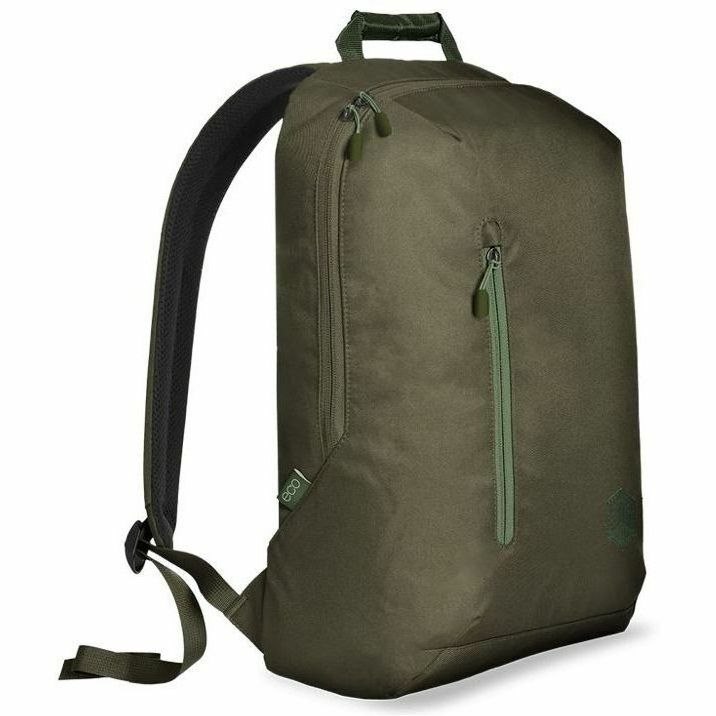 STM Goods Eco Carrying Case (Backpack) for 38.1 cm (15") to 40.6 cm (16") Notebook - Olive