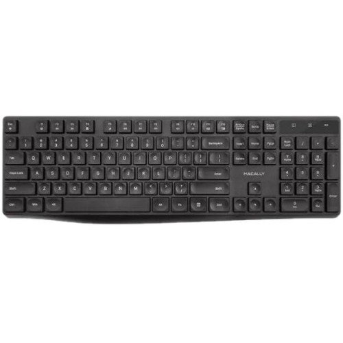 Macally Full Size Wireless RF Keyboard For Windows PC
