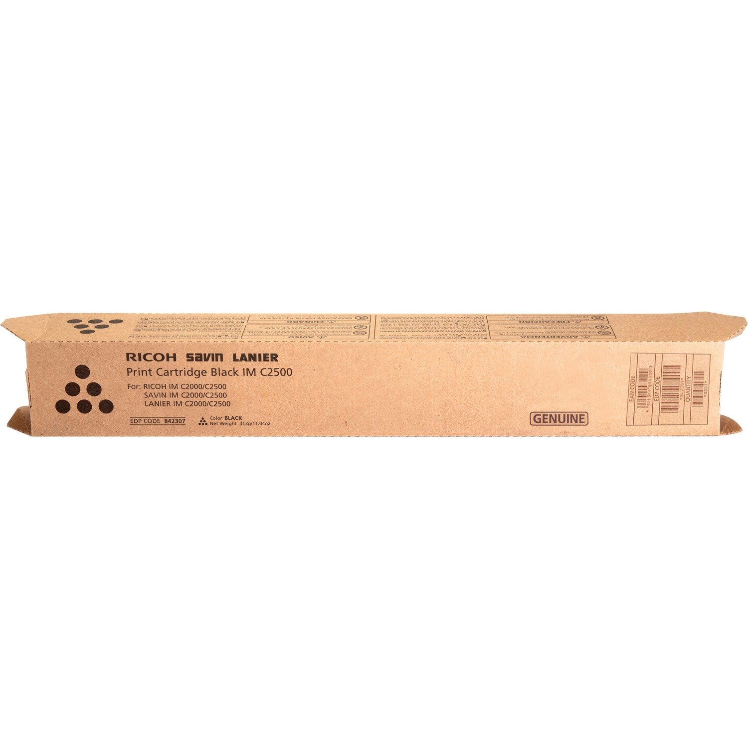 Ricoh Original Laser Toner Cartridge - Black - 1 Each