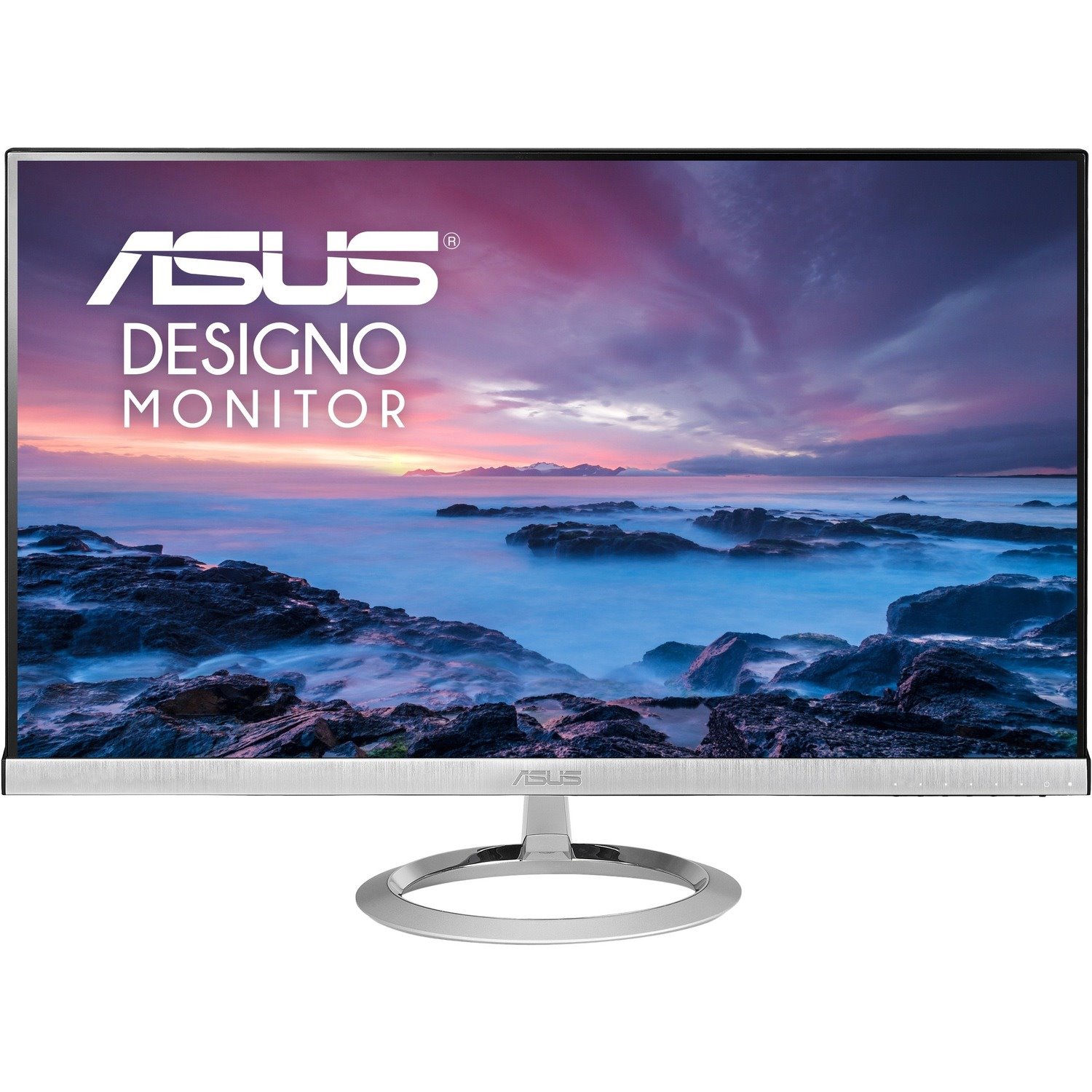 Asus Designo MX279HS 27" Class Full HD LCD Monitor - 16:9 - Silver, Black