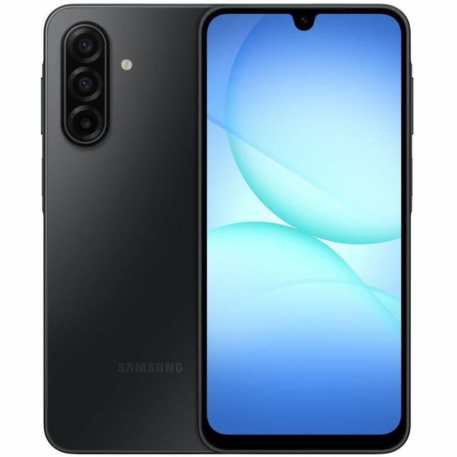 Samsung Galaxy A17 5G SM-A176B/DS 128 GB Smartphone - 17 cm (6.7") Super AMOLED Full HD Plus 1080 x 2340 - Octa-core (Cortex A78Dual-core (2 Core) 2.40 GHz + Cortex A55 Hexa-core (6 Core) 2 GHz - 4 GB RAM - Android 15 - 5G - Black