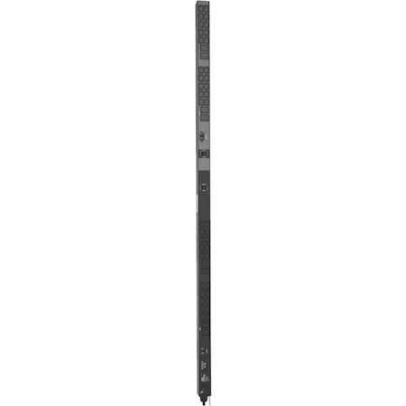 Tripp Lite by Eaton 7.7kW Single-Phase Local Metered PDU, 200-240V Outlets (8 C19 and 40 C13), IEC-309 32A Blue Input, 10 ft. (3.05 m) Cord, 0U Vertical, TAA, 70 in.