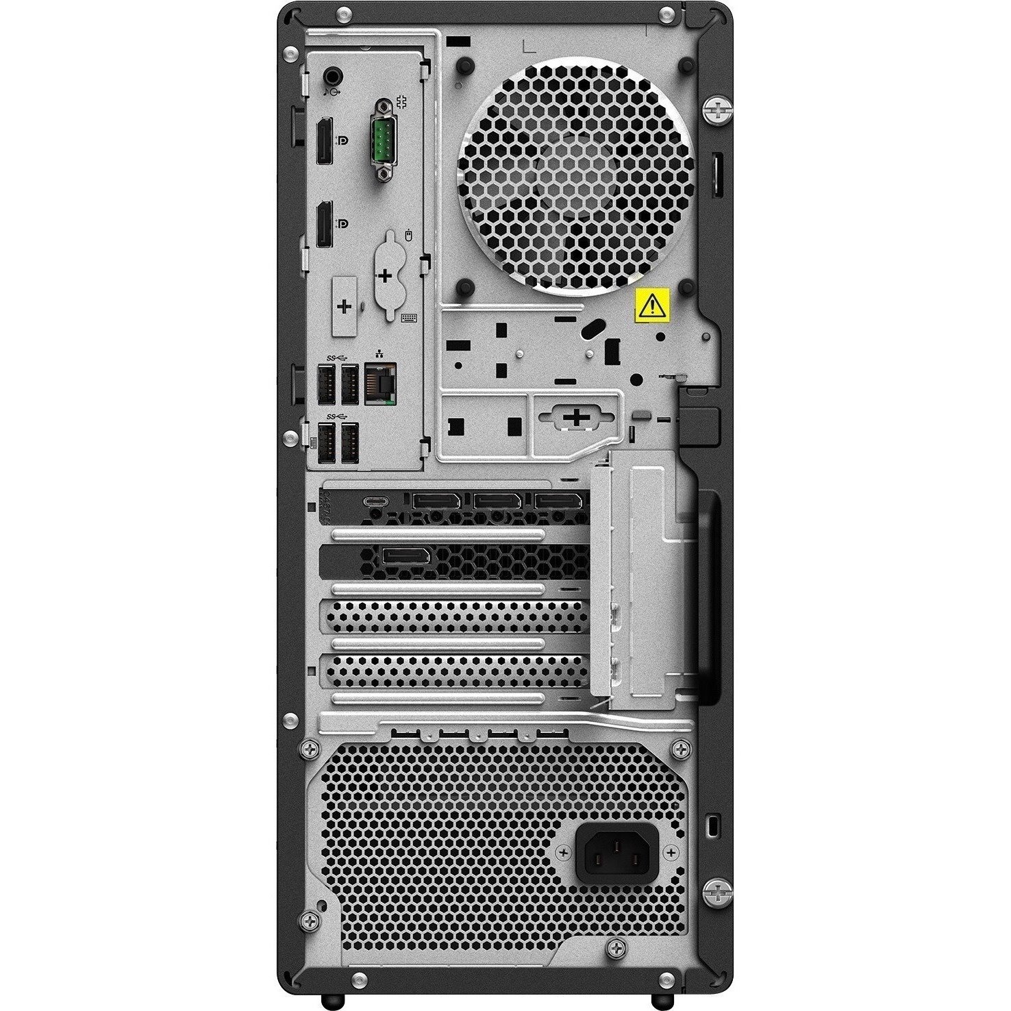 Lenovo ThinkStation P350 30E3003JCA Workstation - 1 Core i7 11th Gen i7-11700 - 16 GB - 1 TB SSD - Tower - Raven Black