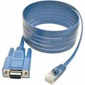 Tripp Lite by Eaton RJ45 to DB9F Cisco Serial Console Port Rollover Cable 6 ft. (1.83 m)