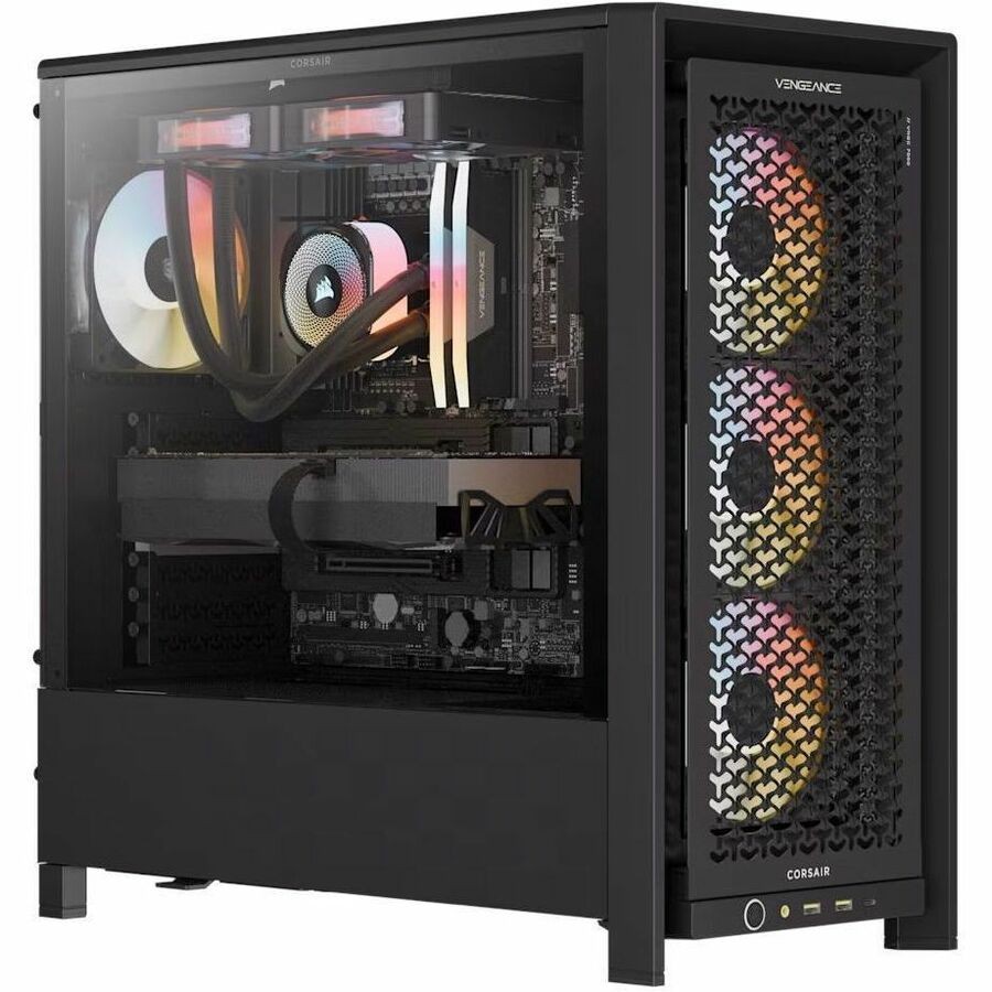 VENGEANCE a7500 AIR Gaming PC: AMD Ryzen 9 9950X3D, GeForce RTX 5090, 64GB DDR5, 4TB (2TB/2TB) M.2 SSD, Win11 Home
