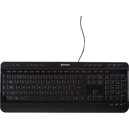 Verbatim Illuminated Wired Keyboard