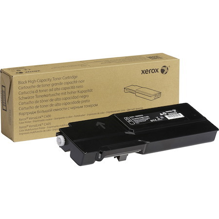 Xerox Genuine Xerox® VersaLink® C400 Color Printer, C40 Color Multifunction Printer Black High capacity Toner Cartridge (5000 Pages) - 106R03512