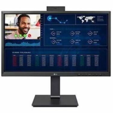 LG 24CQ651N-6N.AEU Alles-in-&eacute;&eacute;n Thin Client - 1 Pentium Silver N6005 Quadcore (4-core) 2 GHz - Mat zwart