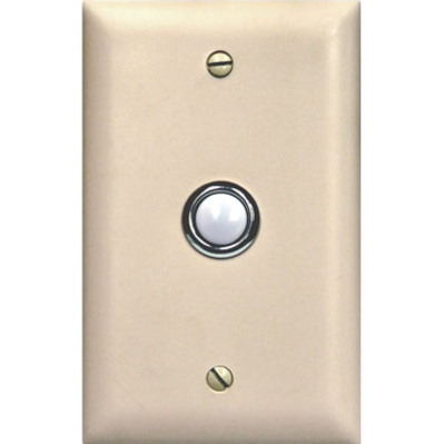 Viking Electronics Door Bell Button Off-White Panel