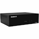 Black Box Secure KVM Switch, NIAP 4.0 Certified - 2-Port, Single-Monitor, FlexPort HDMI/DisplayPort, CAC