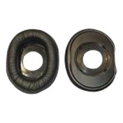 PLANTRONICS SPARE CIRCUMAURAL EAR CUSHION (QTY 2), LEATHERETTE
