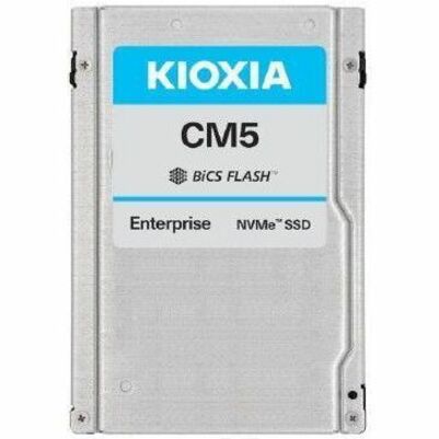 KIOXIA CM5-R KCM5DRUG3T84 3.84 TB Solid State Drive - 2.5" Internal - PCI Express NVMe (PCI Express NVMe 3.0 x4) - Read Intensive