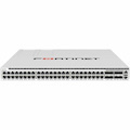 Fortinet FortiSwitch 600 FS-648F 48.0 Ports Manageable Ethernet Switch - 2.5 Gigabit Ethernet, 5 Gigabit Ethernet, 25 Gigabit Ethernet - 2.5GBase-T, 5GBase-T, 25GBase-X