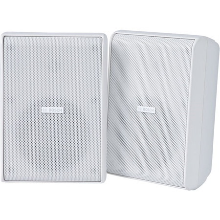 Bosch 2-way Indoor/Outdoor Wall Mountable, Cabinet Mount Speaker - 75 W RMS - White