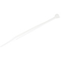 StarTech.com 100 Pack 4" Cable Ties - White Small Nylon/Plastic Zip Ties Adjustable Network Cable Wraps UL TAA